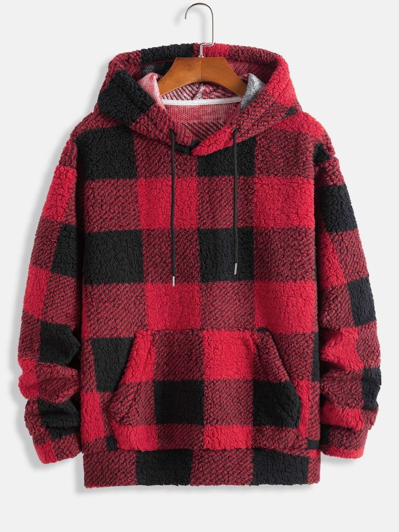 Vance Astor Plaid Pattern Hoodie