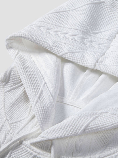 Vance Astor Geometric Hoodie