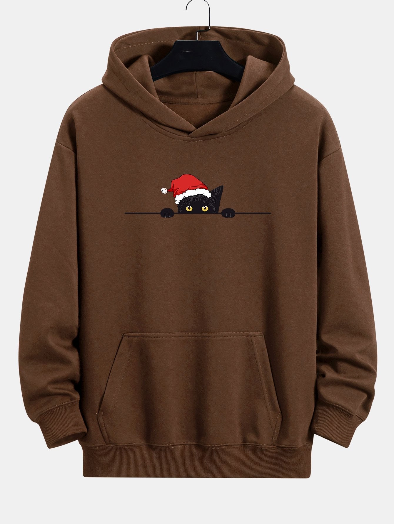 Vance Astor Christmas Black Cat Hoodie