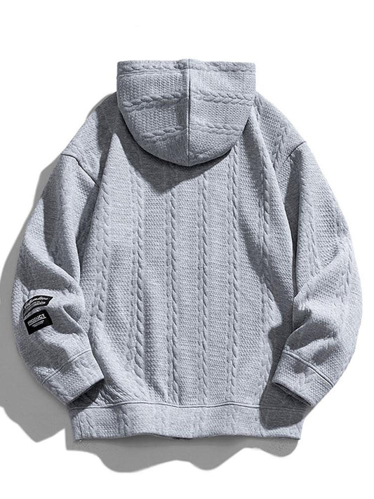 Vance Astor Wheat Jacquard Hoodie
