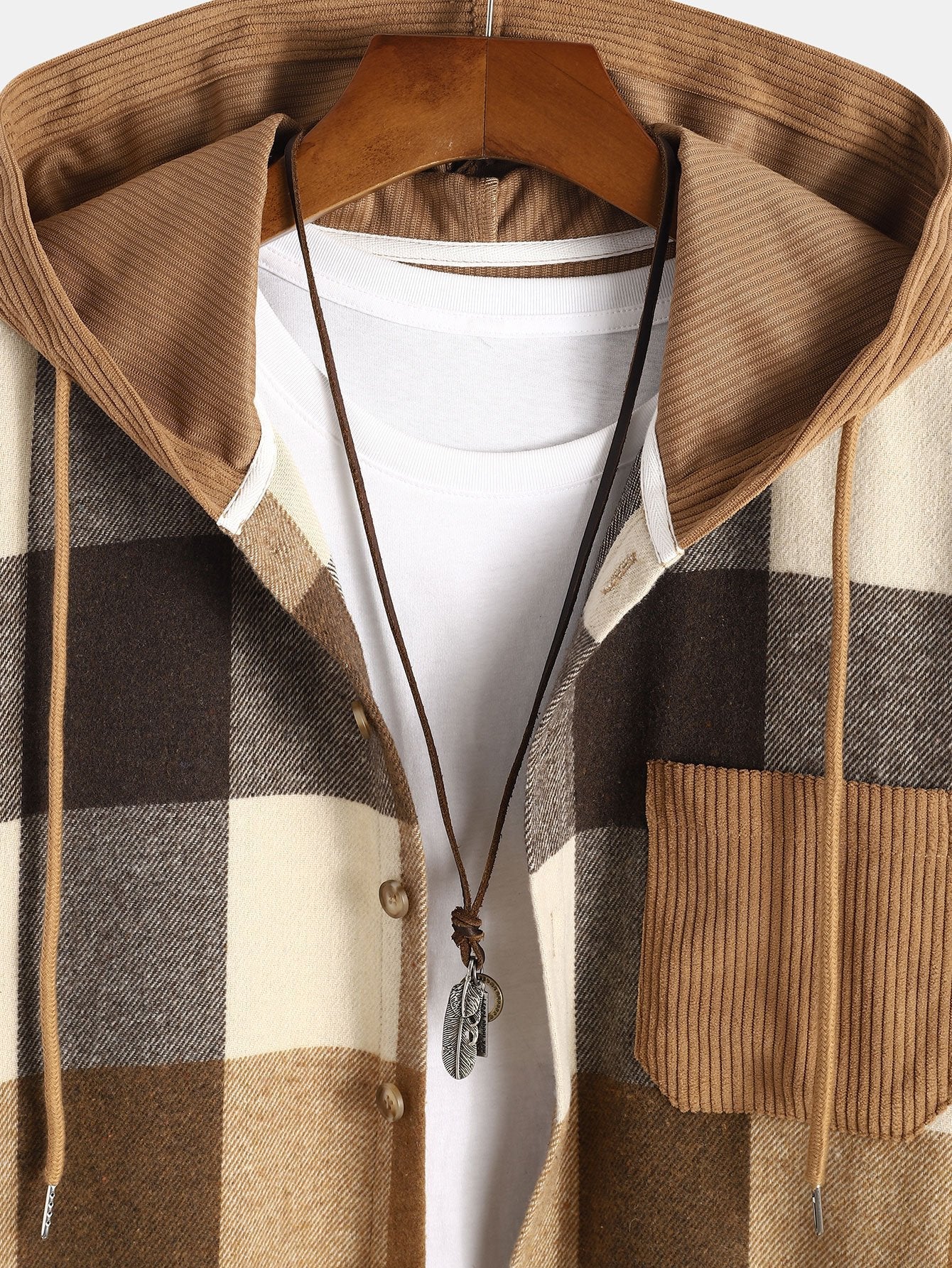 Vance Astor Flannel Plaid Ceket Gömlek