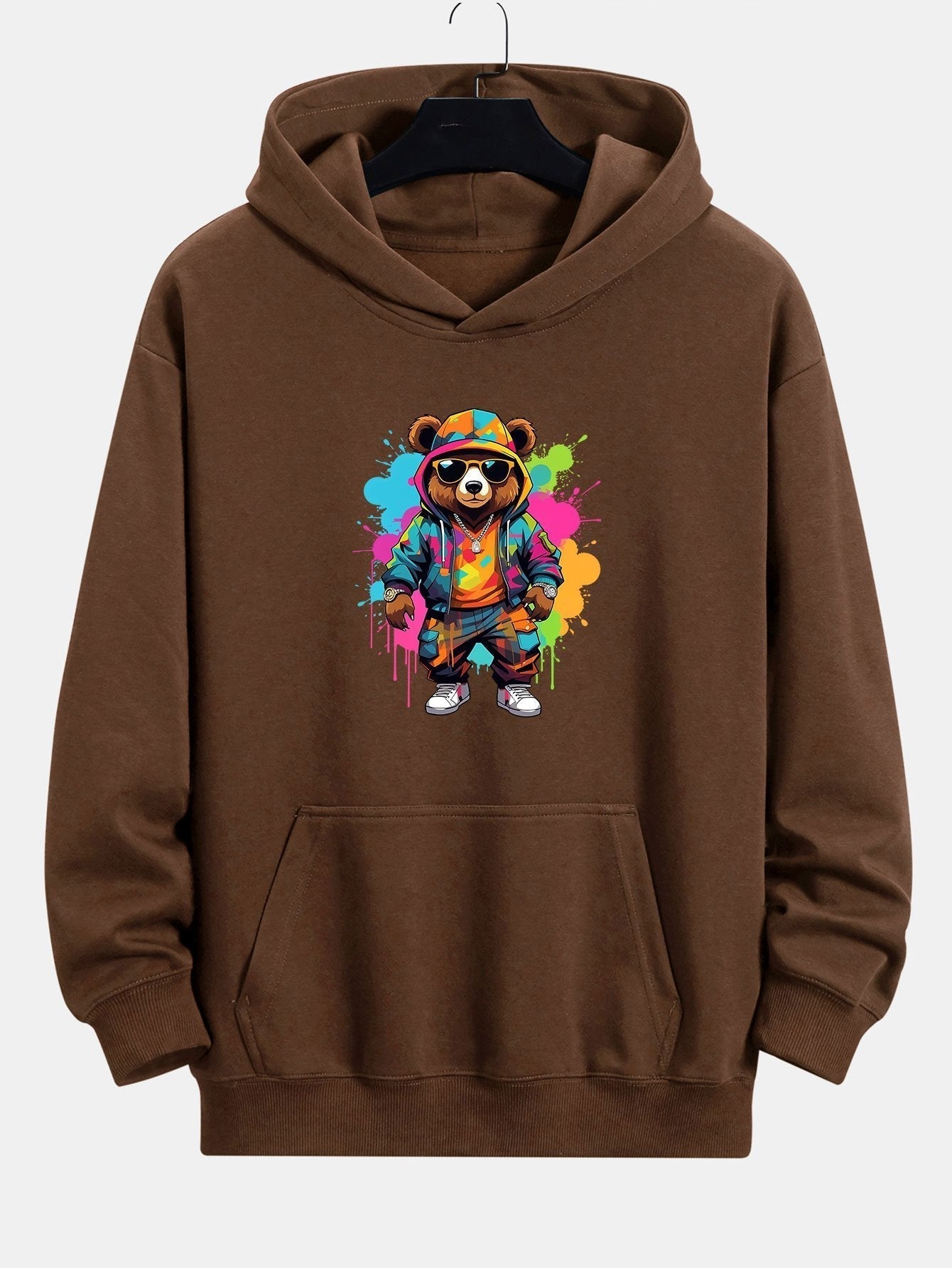 Vance Astor Ink Bear Hoodie