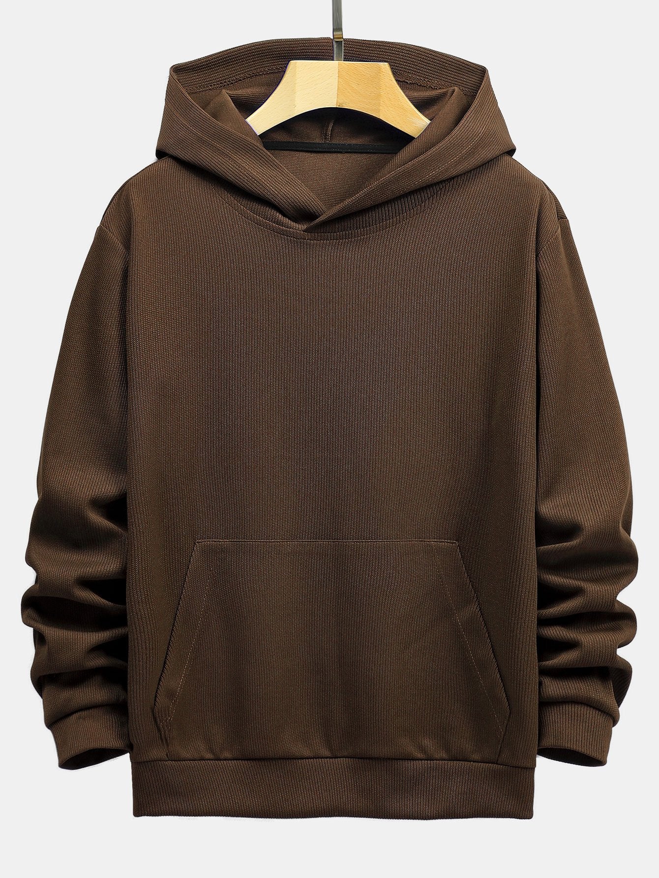 Vance Astor Basic Ribbed Hoodie