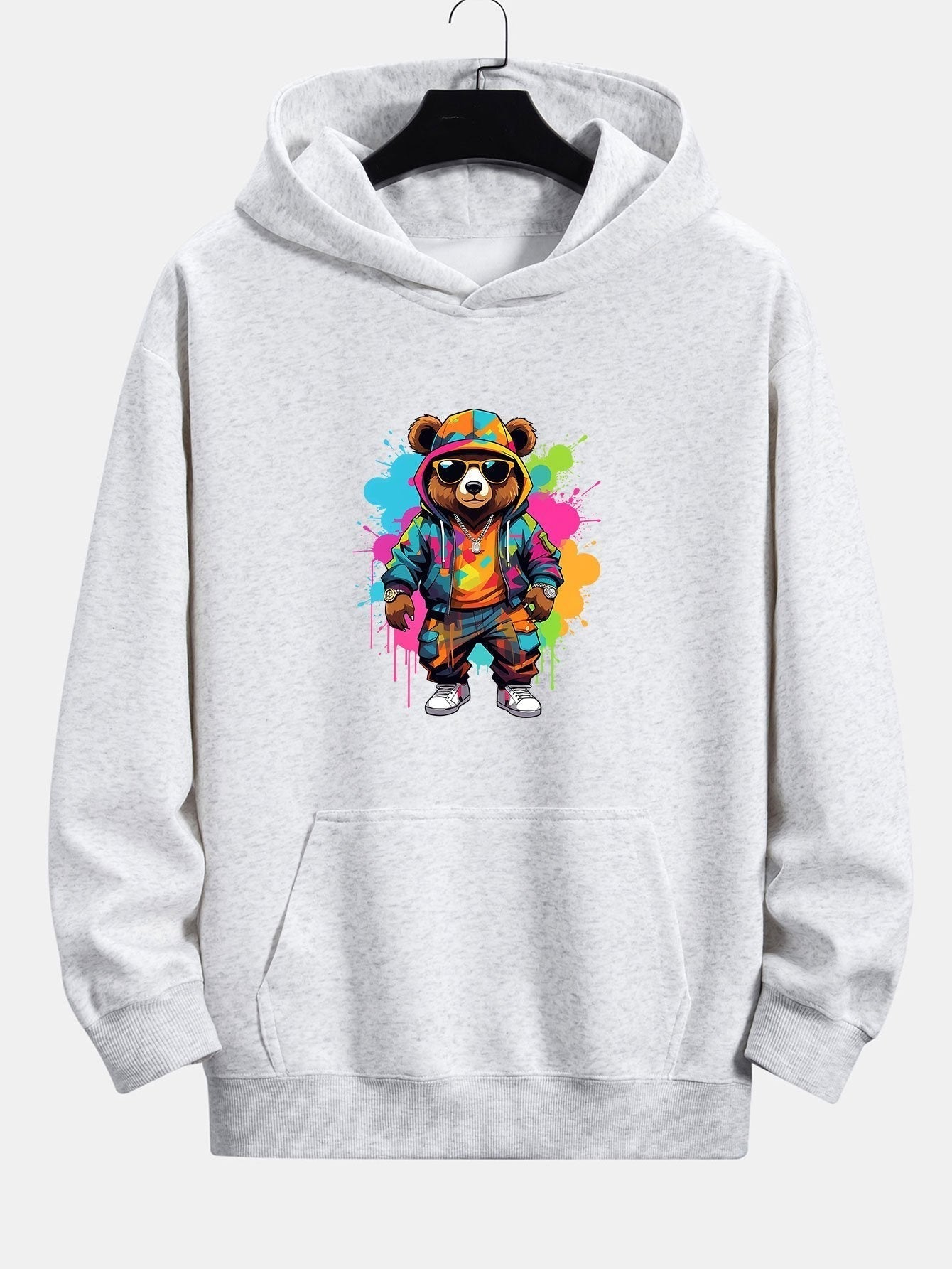 Vance Astor Ink Bear Hoodie