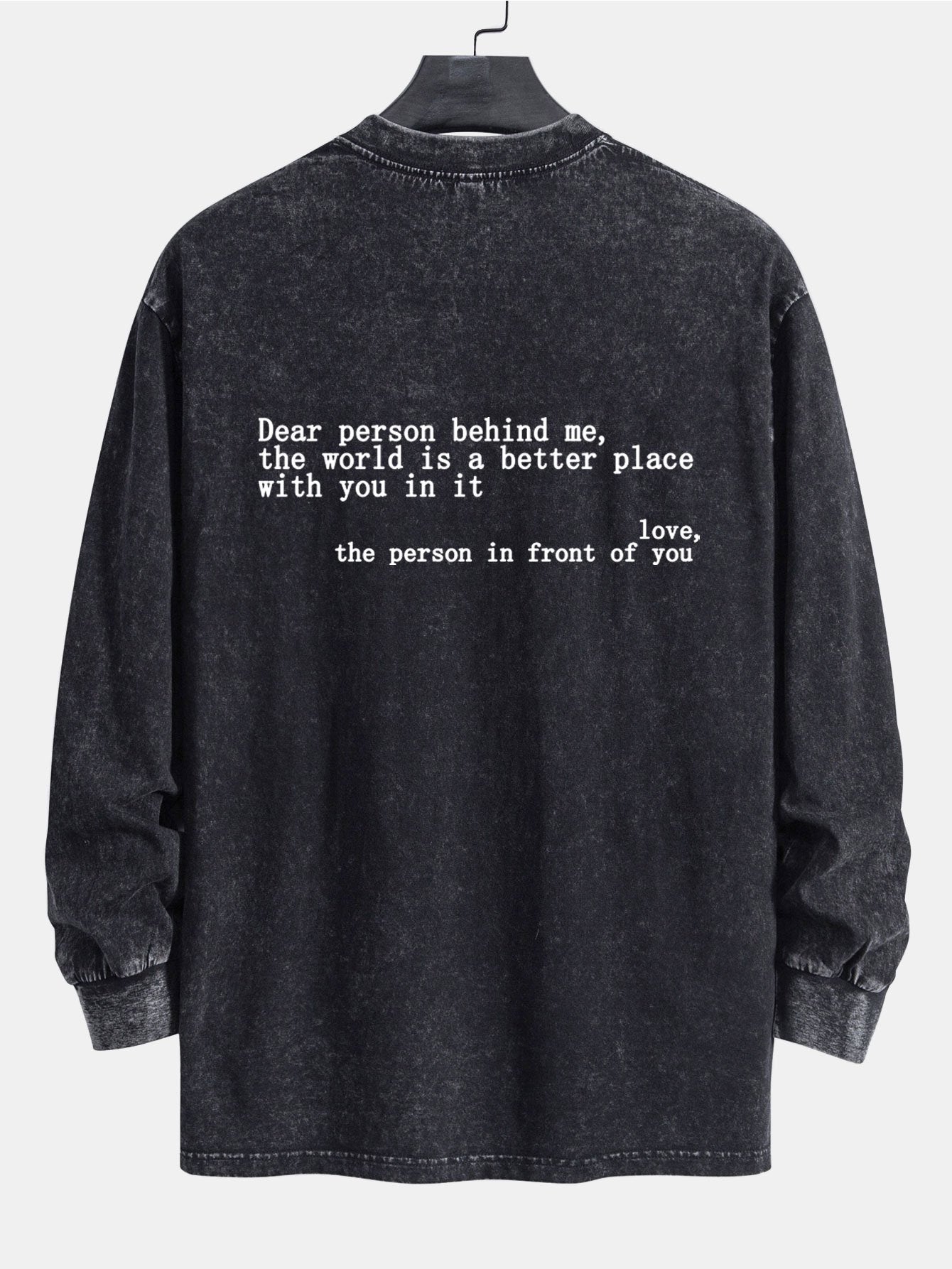 Vance Astor Slogan Print Sweatshirt