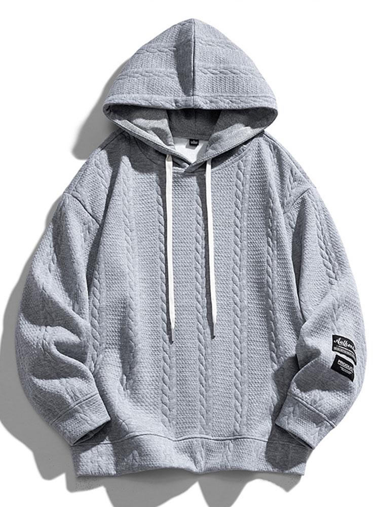 Vance Astor Wheat Jacquard Hoodie