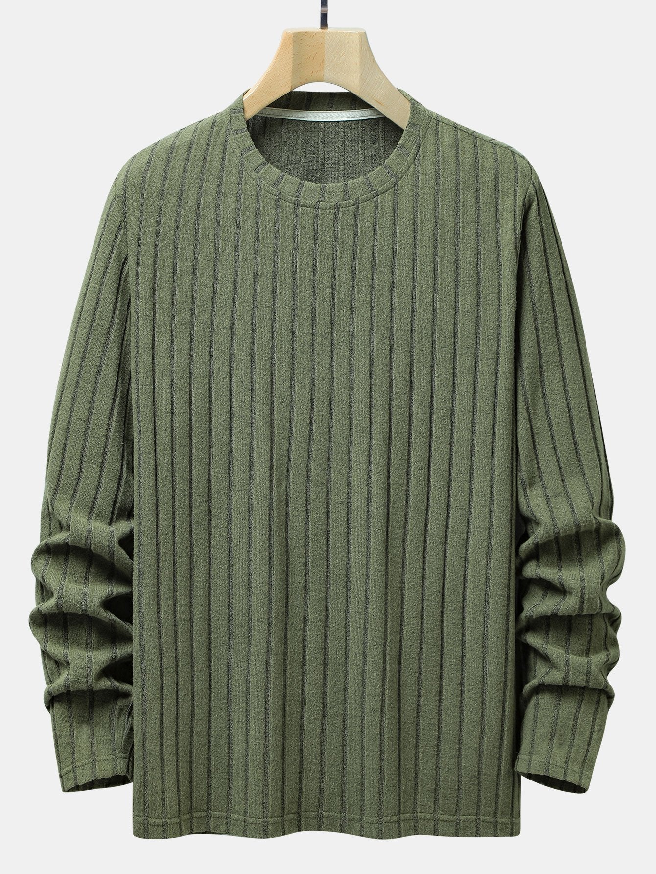 Vance Astor Knit Ribbed Sweatshirt