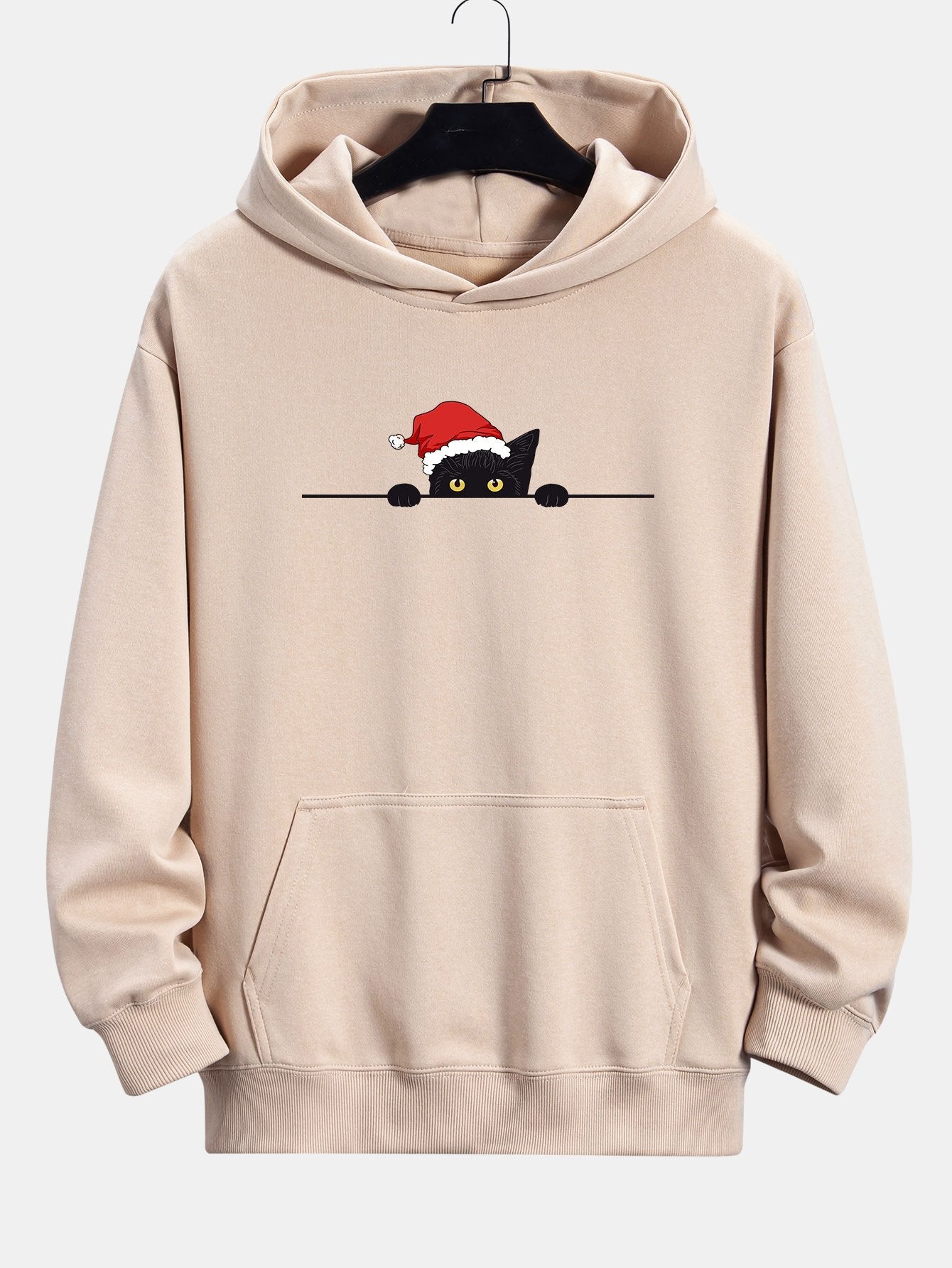 Vance Astor Christmas Black Cat Hoodie