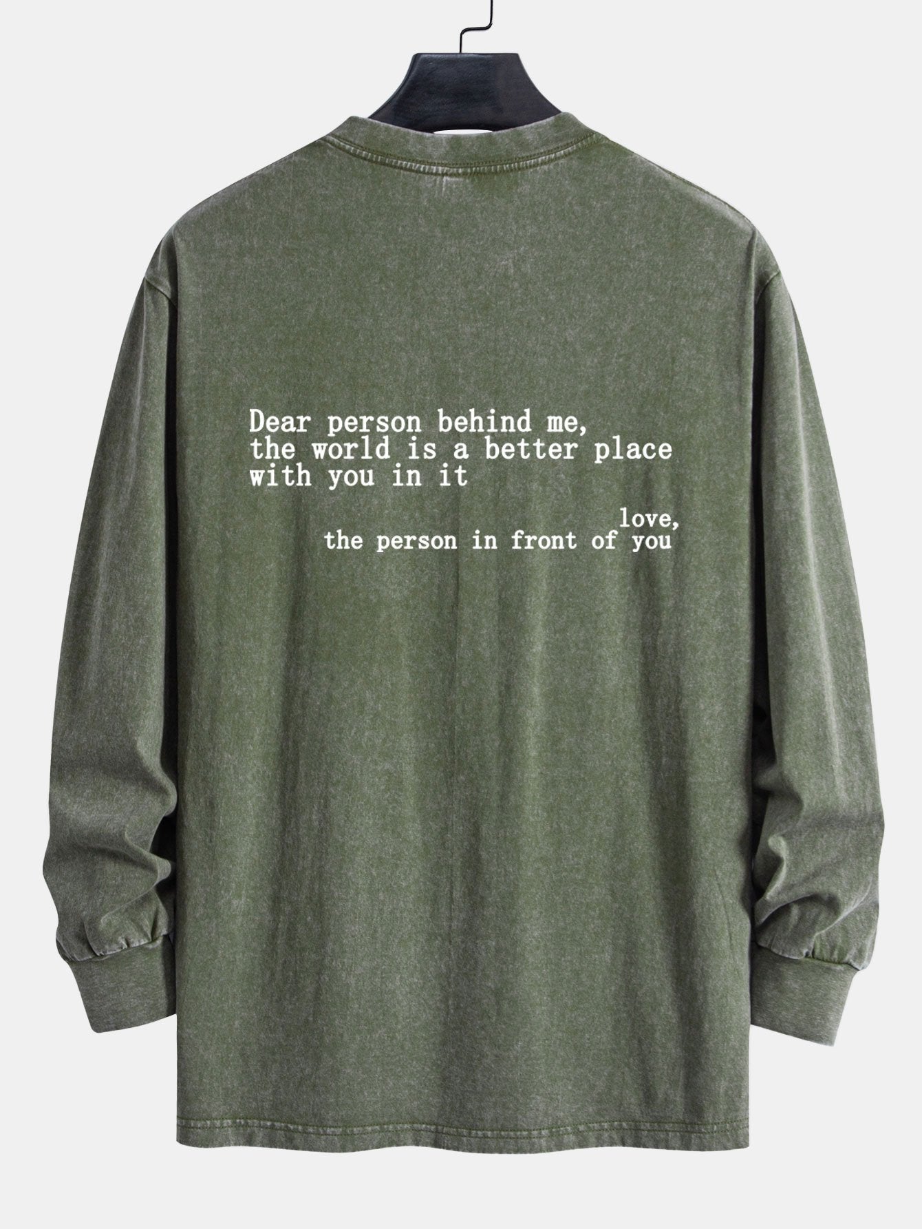 Vance Astor Slogan Print Sweatshirt