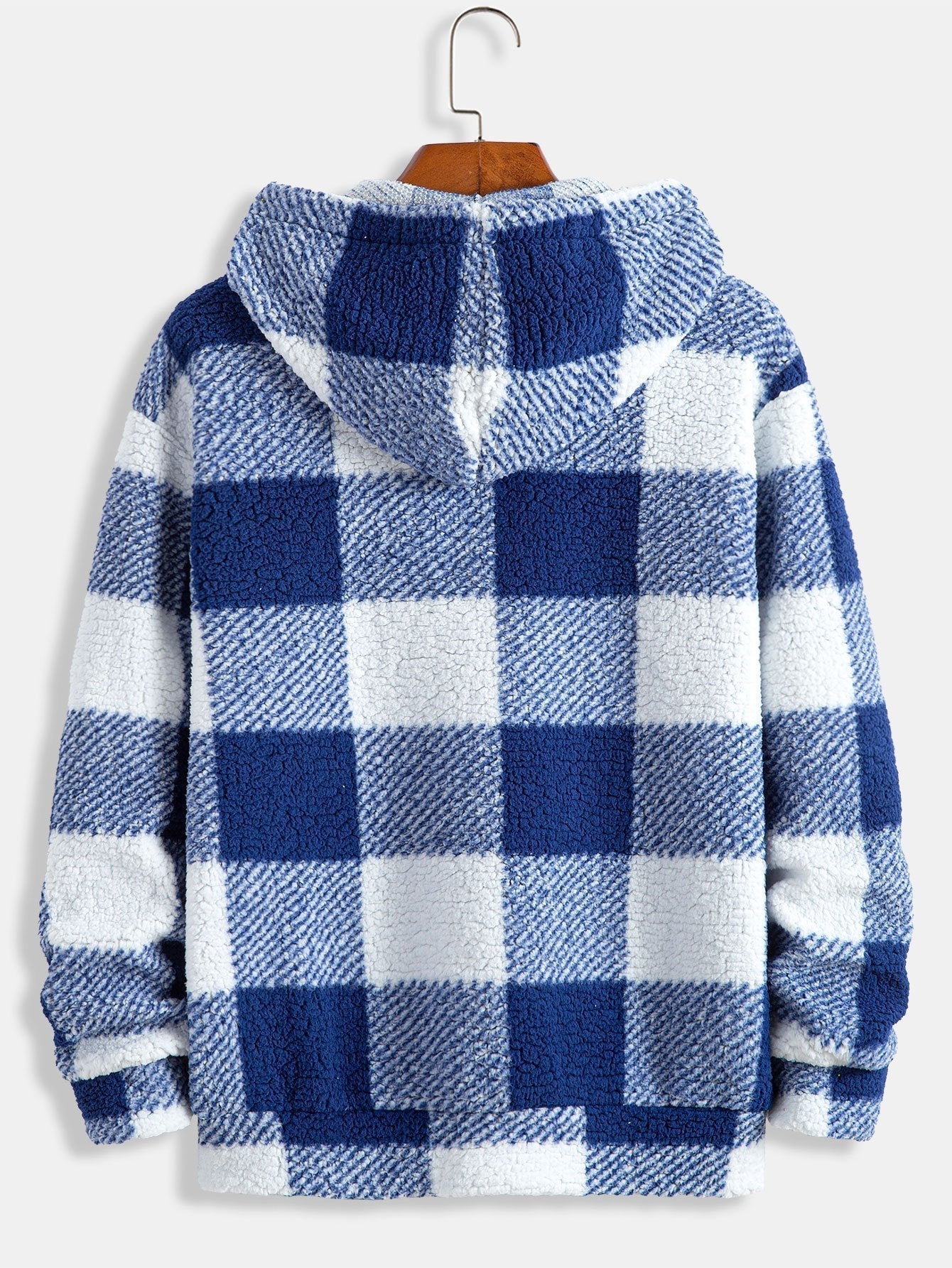 Vance Astor Plaid Pattern Hoodie