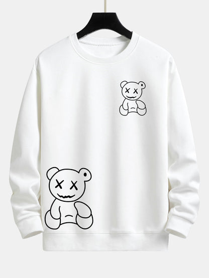 Vance Astor Bear Print Sweatshirt