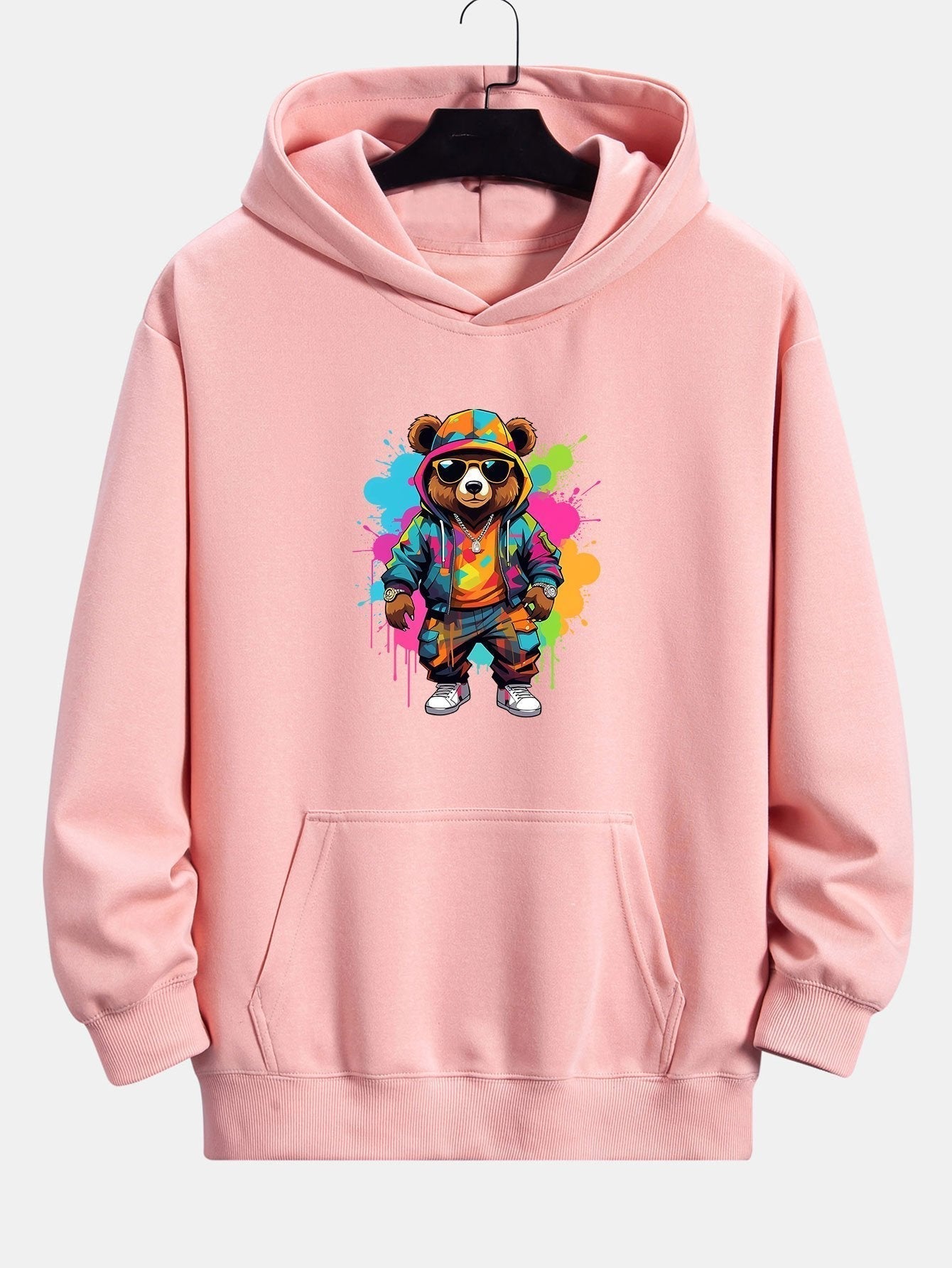 Vance Astor Ink Bear Hoodie