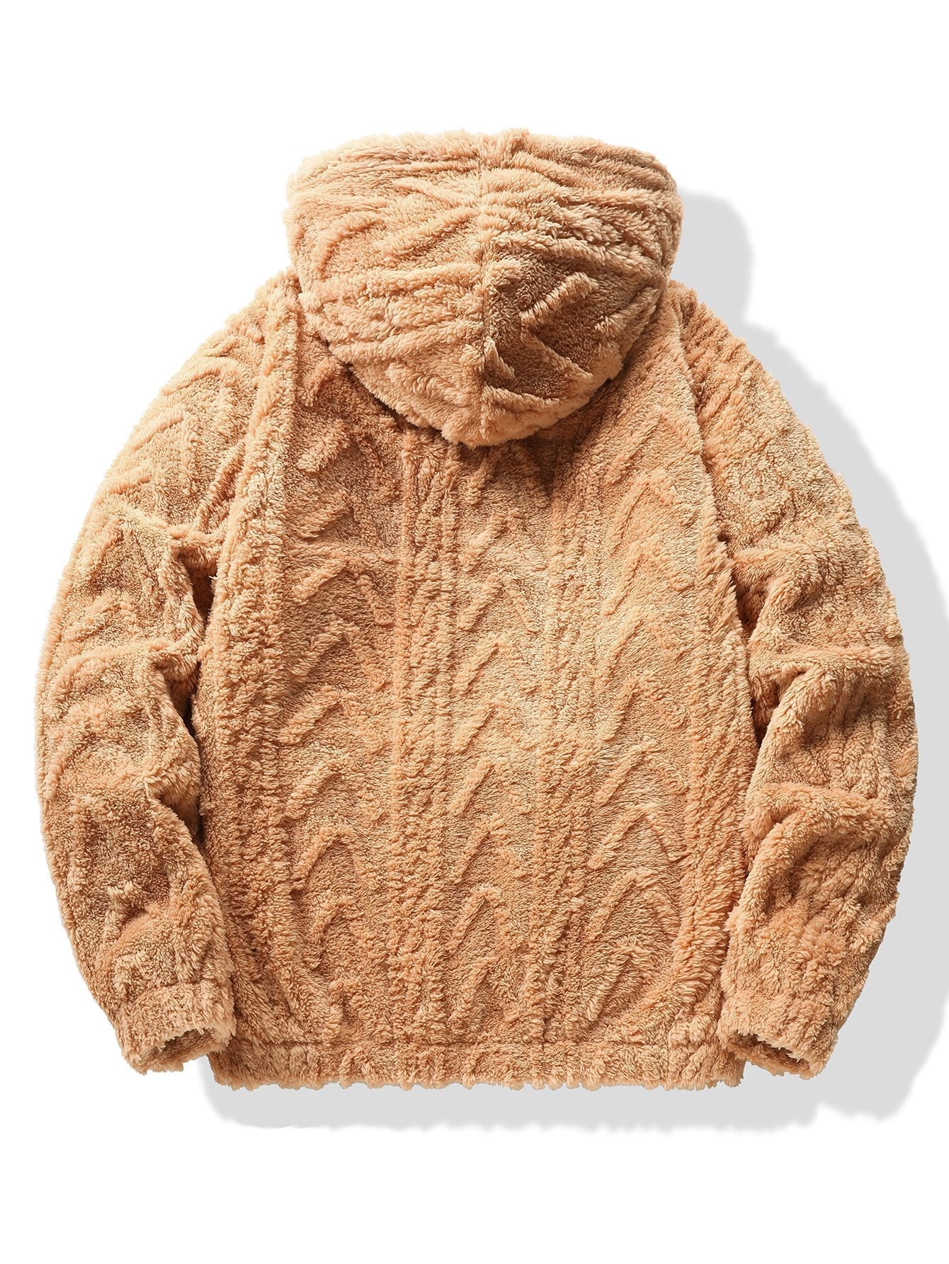 Vance Astor Geometric Jacquard Hoodie