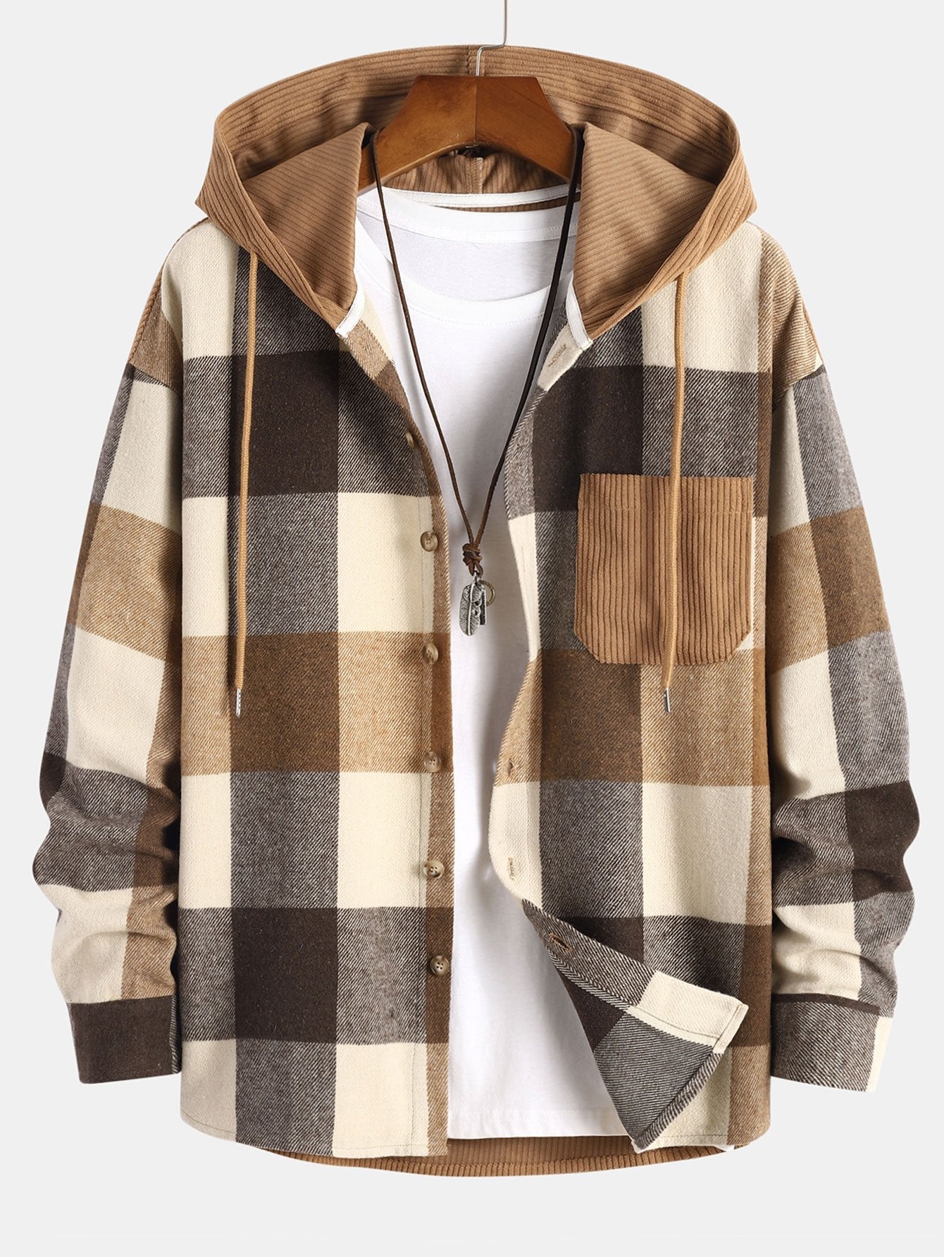 Vance Astor Flannel Plaid Ceket Gömlek