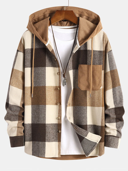 Vance Astor Flannel Plaid Ceket Gömlek