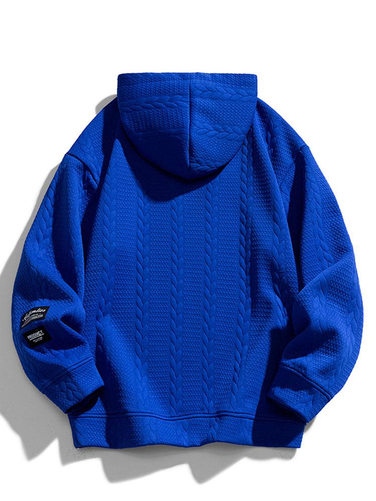 Vance Astor Wheat Jacquard Hoodie