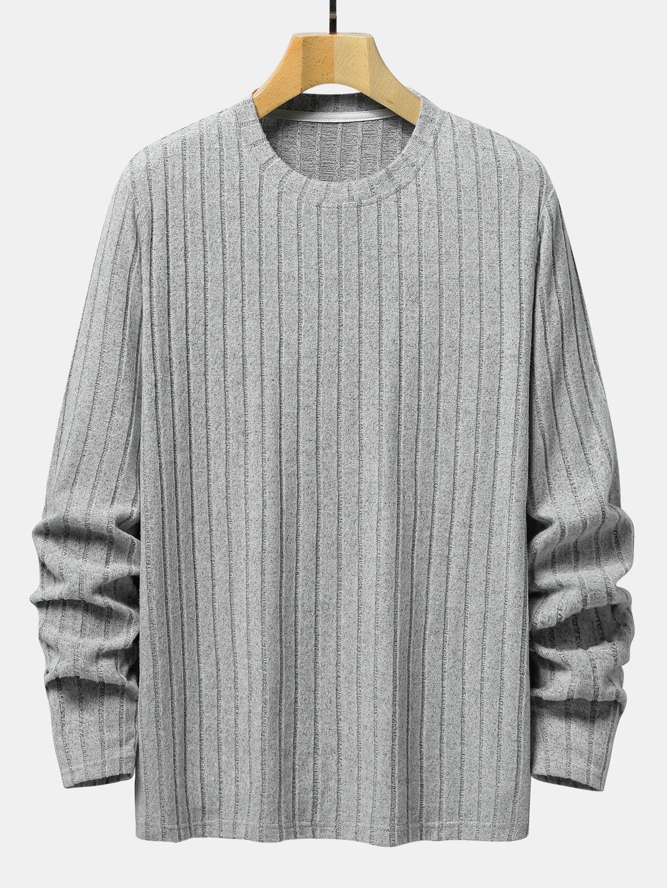 Vance Astor Knit Ribbed Sweatshirt
