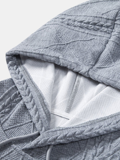 Vance Astor Geometric Hoodie
