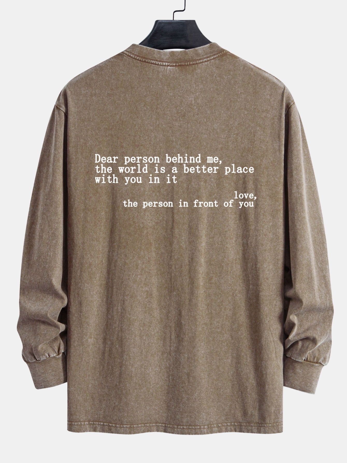 Vance Astor Slogan Print Sweatshirt
