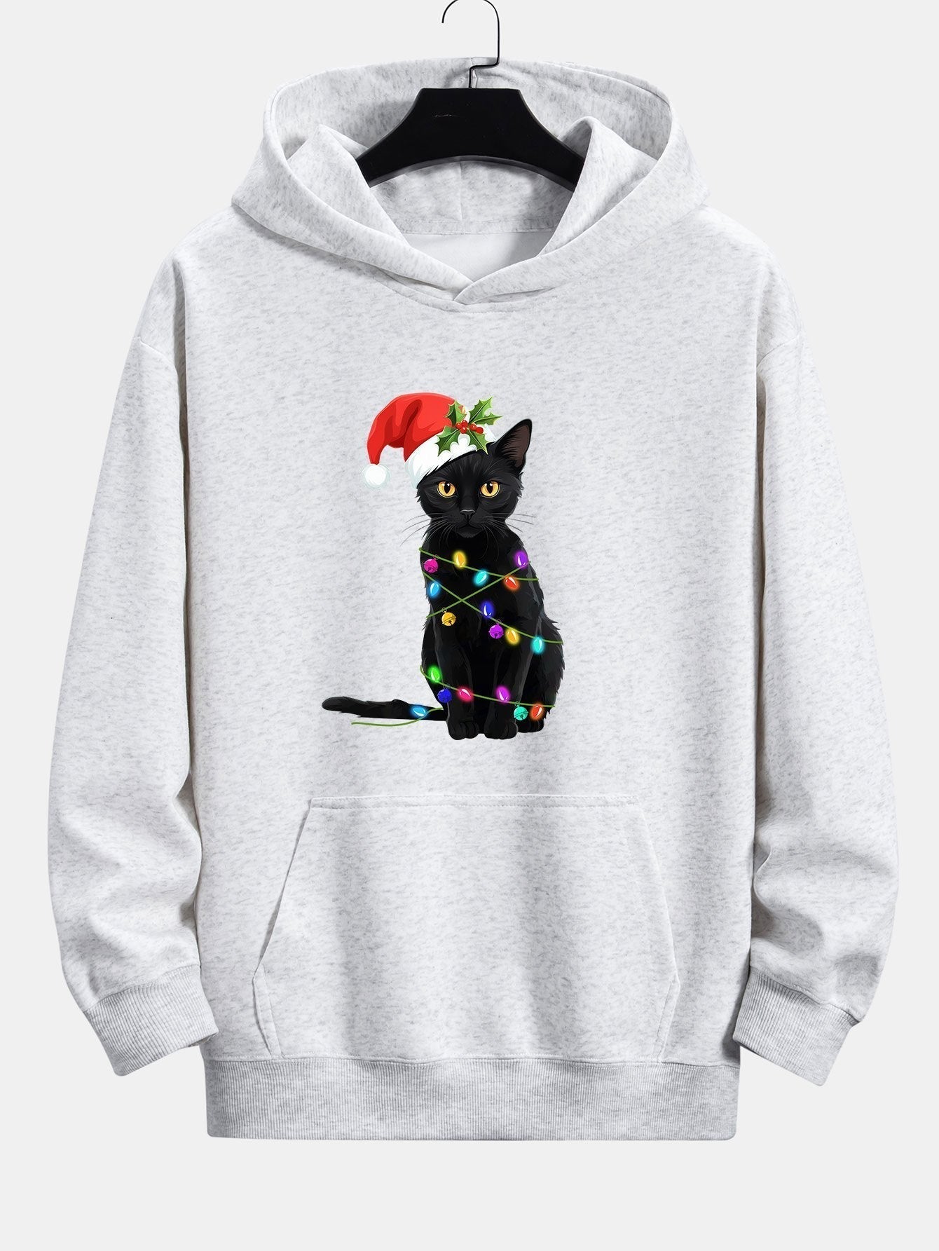 Vance Astor Christmas Lights Cat Hoodie