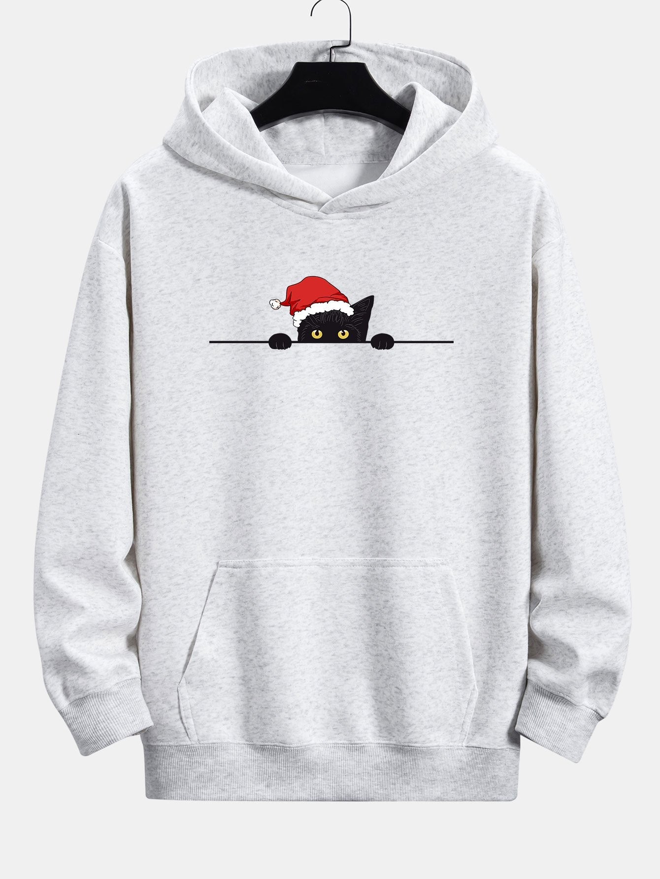 Vance Astor Christmas Black Cat Hoodie