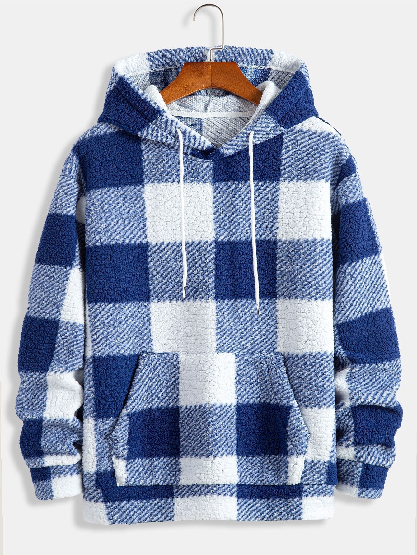 Vance Astor Plaid Pattern Hoodie