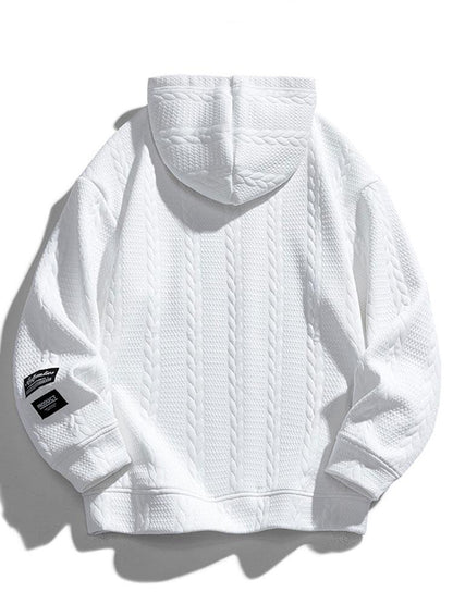 Vance Astor Wheat Jacquard Hoodie