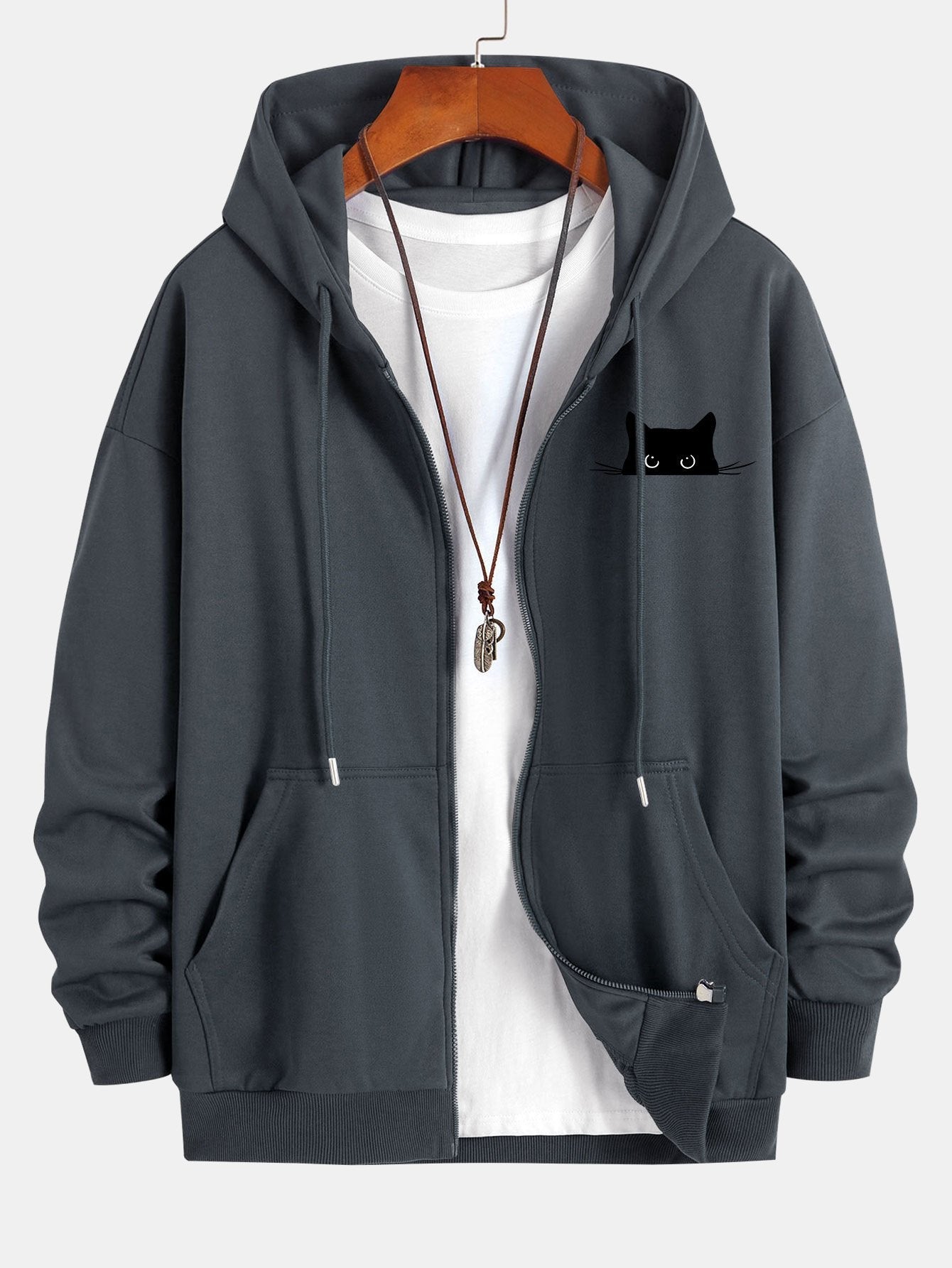 Vance Astor Black Cat Hoodie