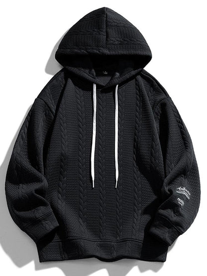 Vance Astor Wheat Jacquard Hoodie
