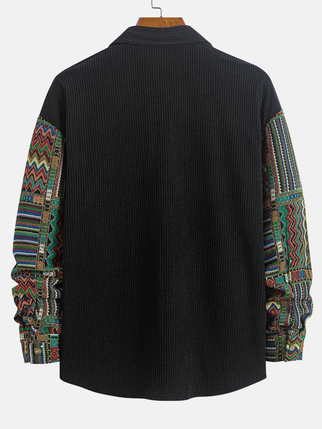 Vance Astor Ethnic Geometric Gömlek Ceket