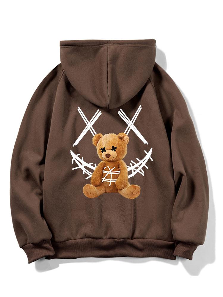Vance Astor Smiley Bear Hoodie