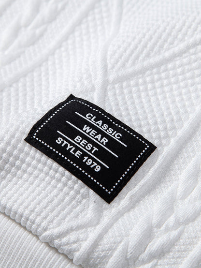 Vance Astor Geometric Hoodie