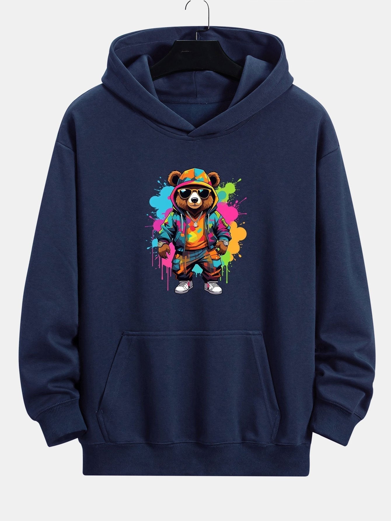 Vance Astor Ink Bear Hoodie