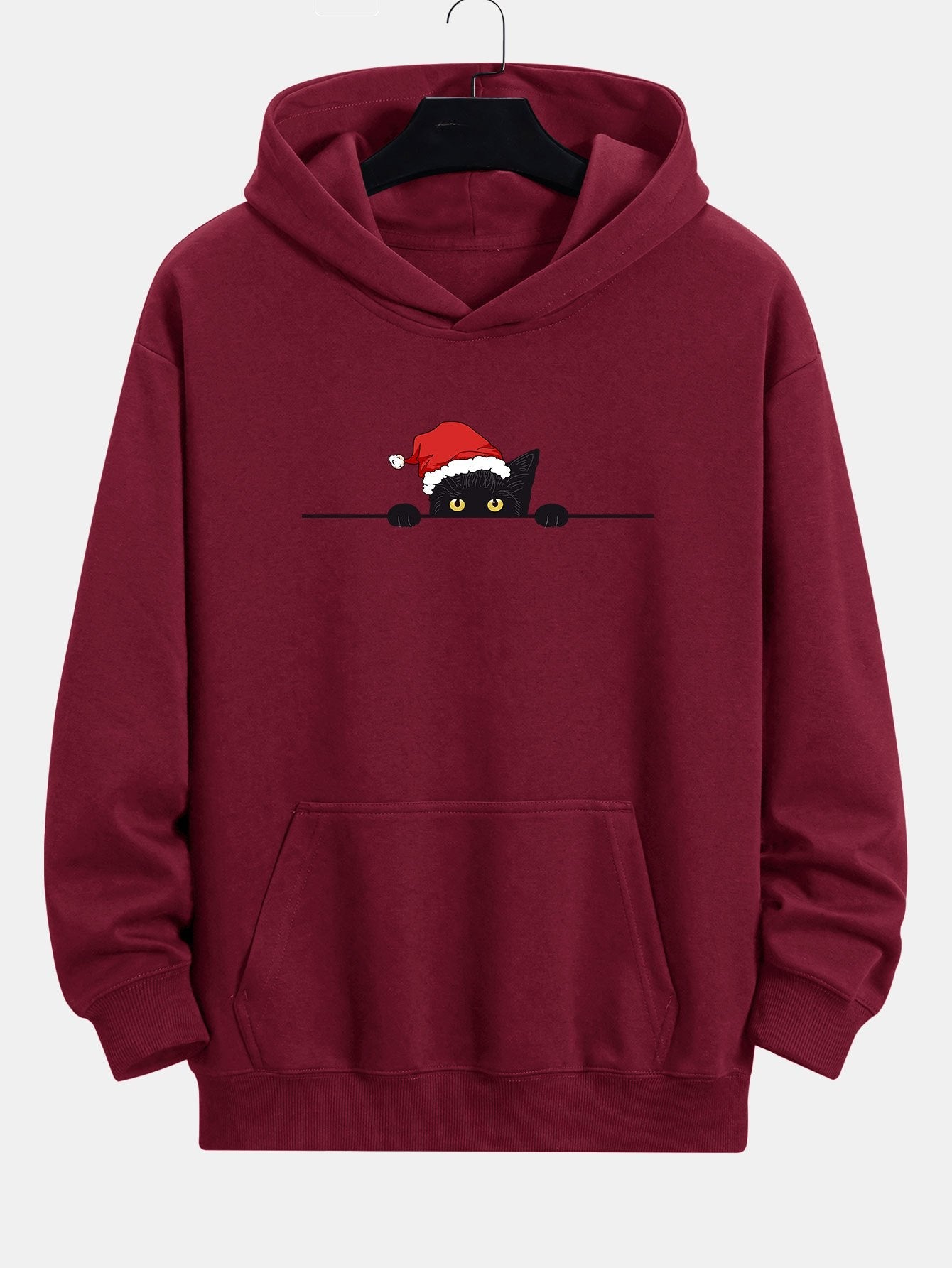 Vance Astor Christmas Black Cat Hoodie