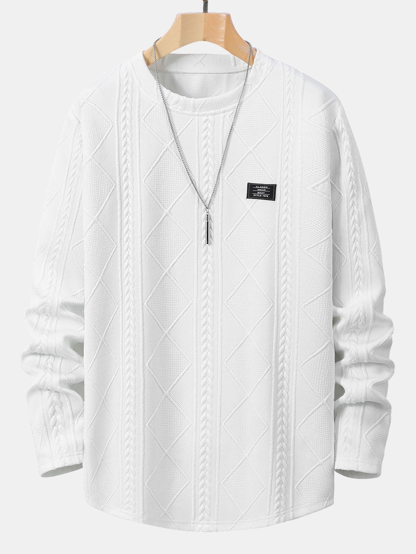 Vance Astor Geometric Sweatshirt