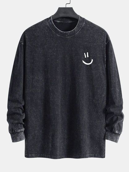 Vance Astor Smiley Face Sweatshirt