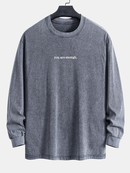 Vance Astor Slogan Print Sweatshirt
