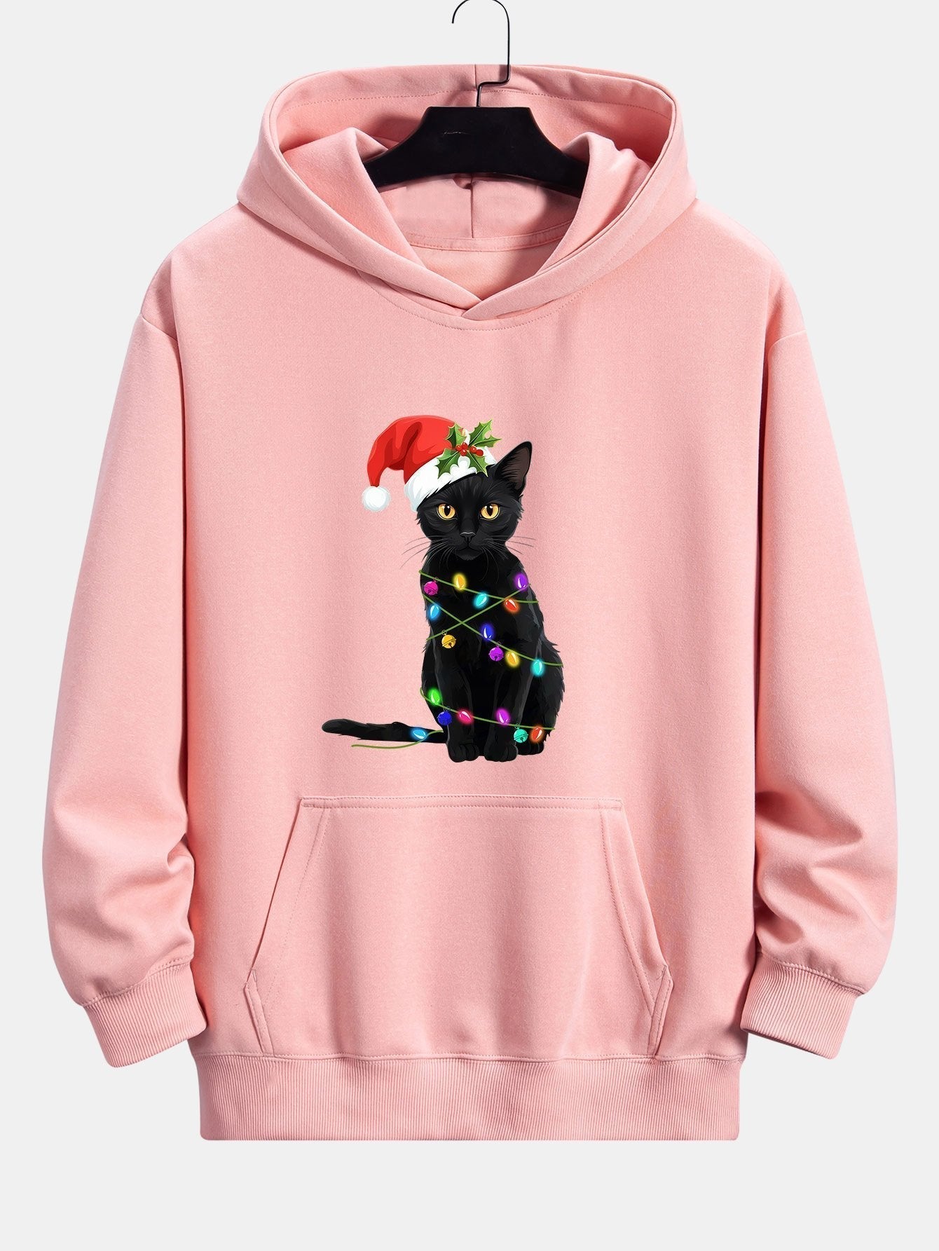 Vance Astor Christmas Lights Cat Hoodie
