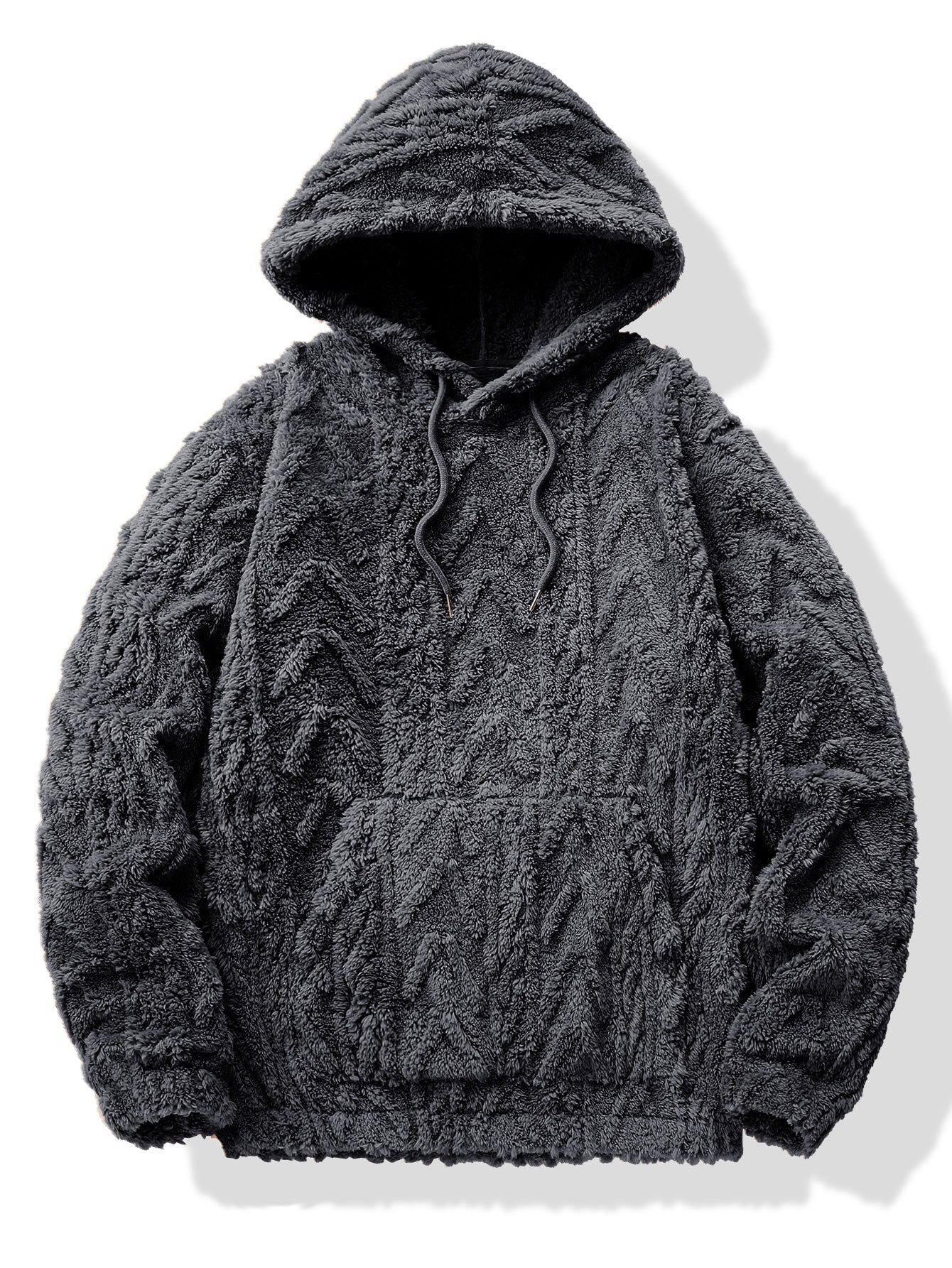 Vance Astor Geometric Jacquard Hoodie