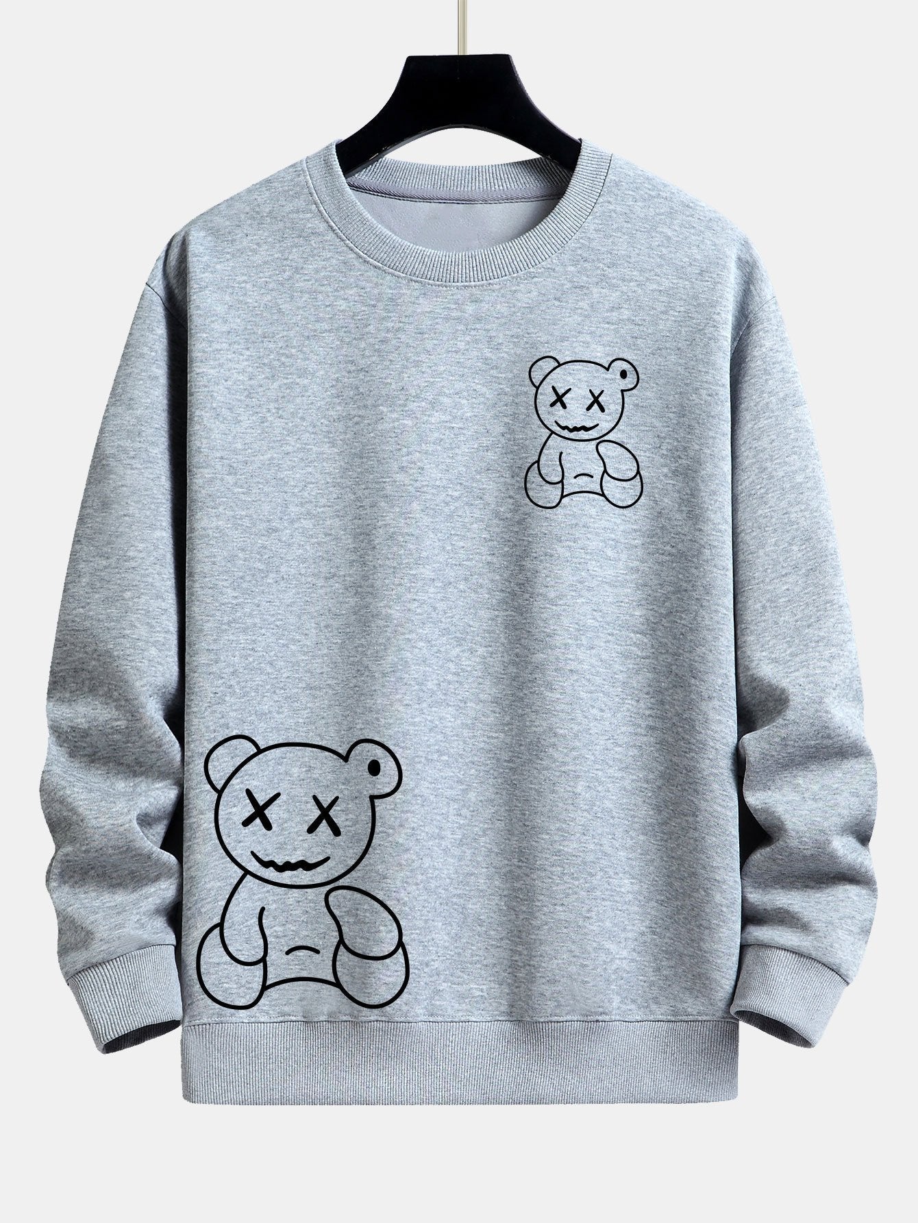 Vance Astor Bear Print Sweatshirt