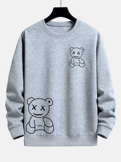 Vance Astor Bear Print Sweatshirt