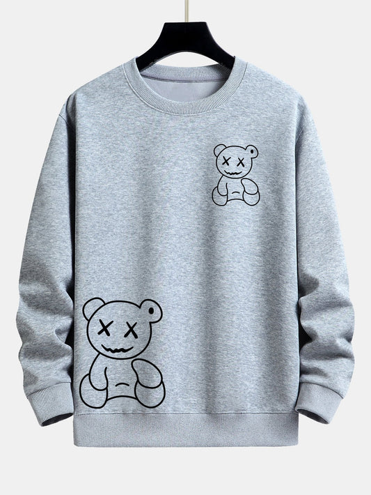 Vance Astor Bear Print Sweatshirt