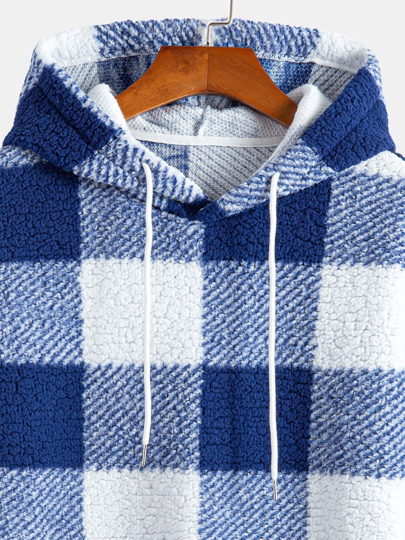 Vance Astor Plaid Pattern Hoodie