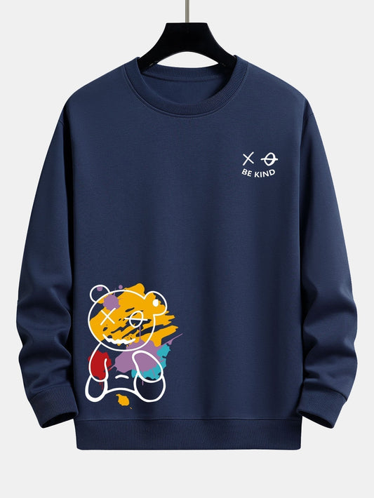 Vance Astor Graffiti Bear Sweatshirt