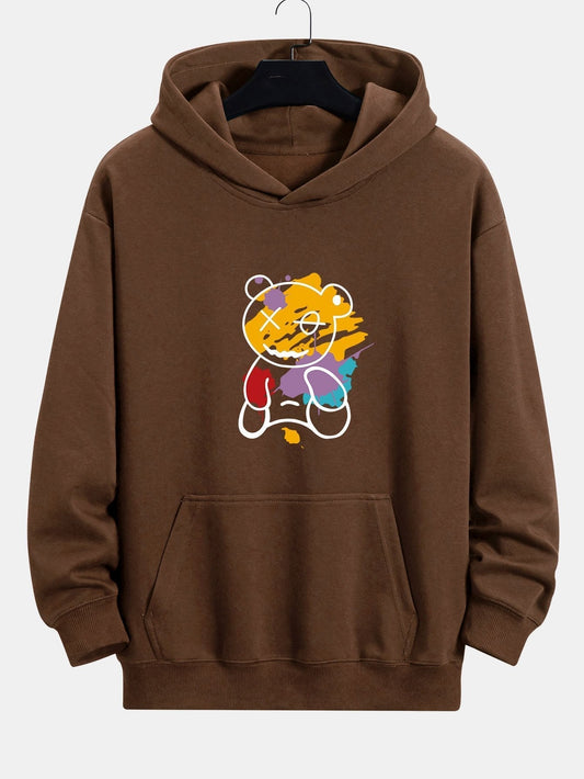 Vance Astor Graffiti Bear Hoodie