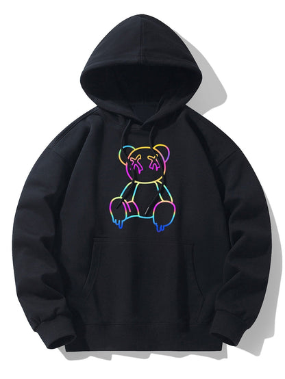 Vance Astor Gradient Bear Hoodie