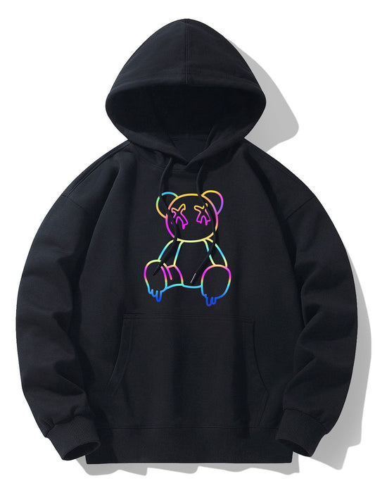 Vance Astor Gradient Bear Hoodie
