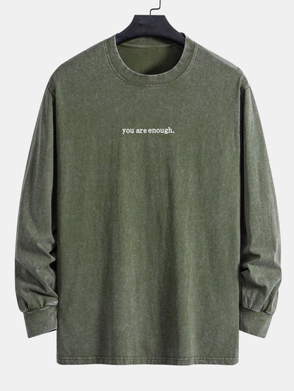 Vance Astor Slogan Print Sweatshirt