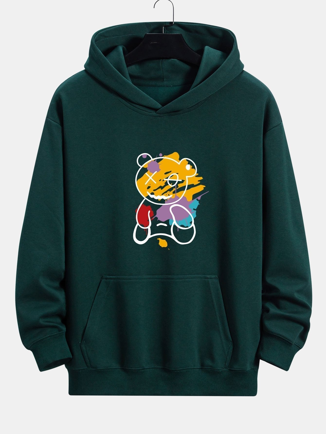 Vance Astor Graffiti Bear Hoodie