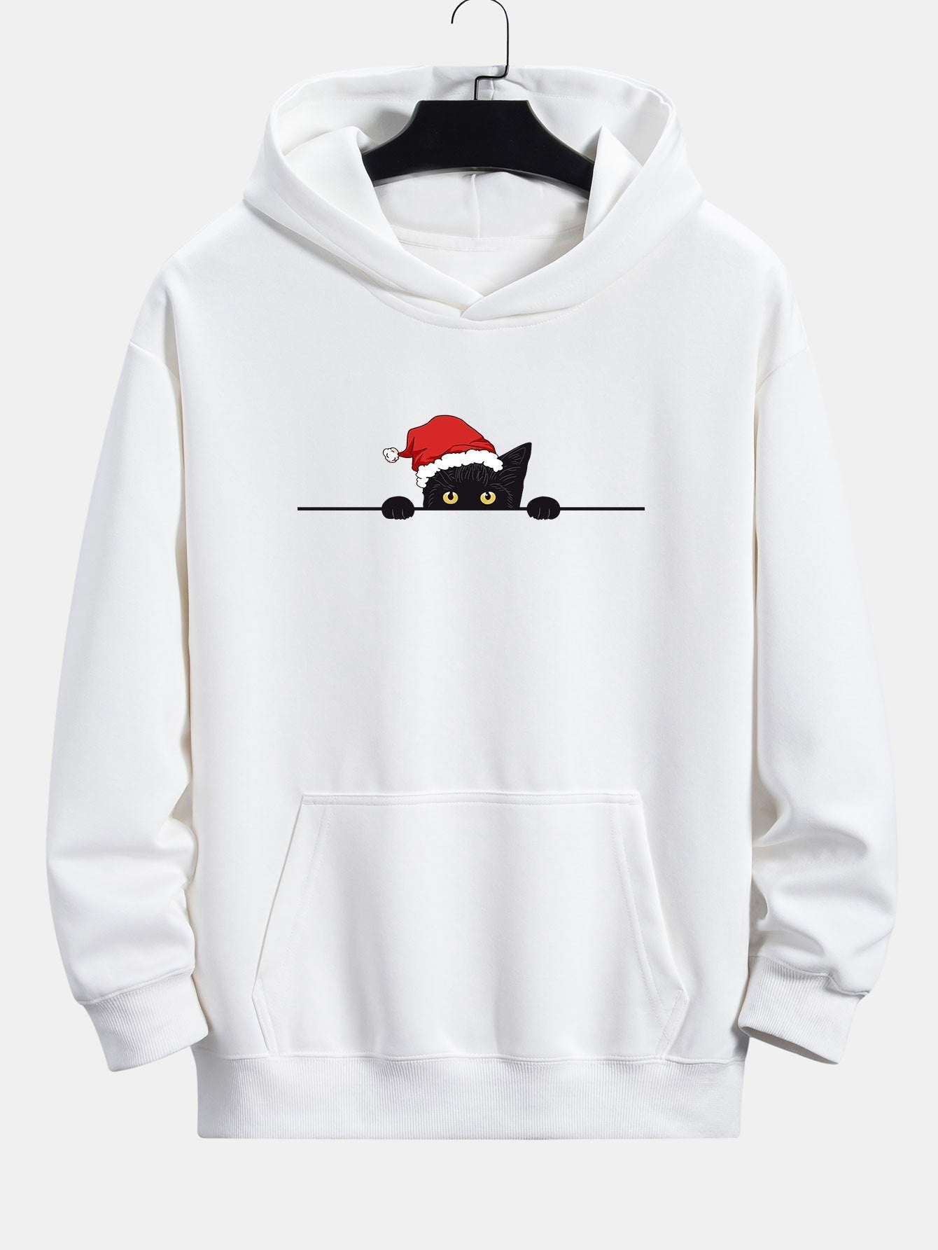 Vance Astor Christmas Black Cat Hoodie